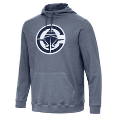 LA Clippers Antigua Cloud Pullover Hoodie Heather Navy - NBA