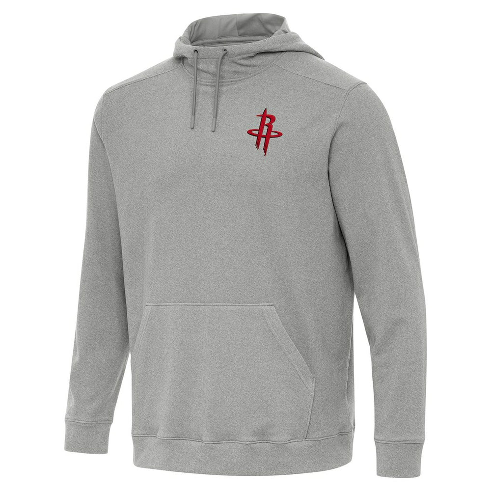 Houston Rockets Antigua Cloud Pullover Hoodie Heather Gray - NBA
