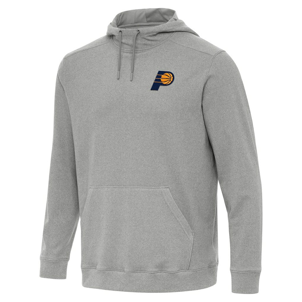 Indiana Pacers Antigua Cloud Pullover Hoodie Heather Gray - NBA