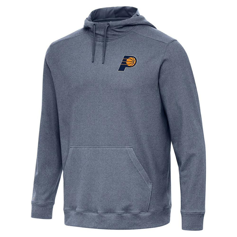 Indiana Pacers Antigua Cloud Pullover Hoodie Heather Navy - NBA