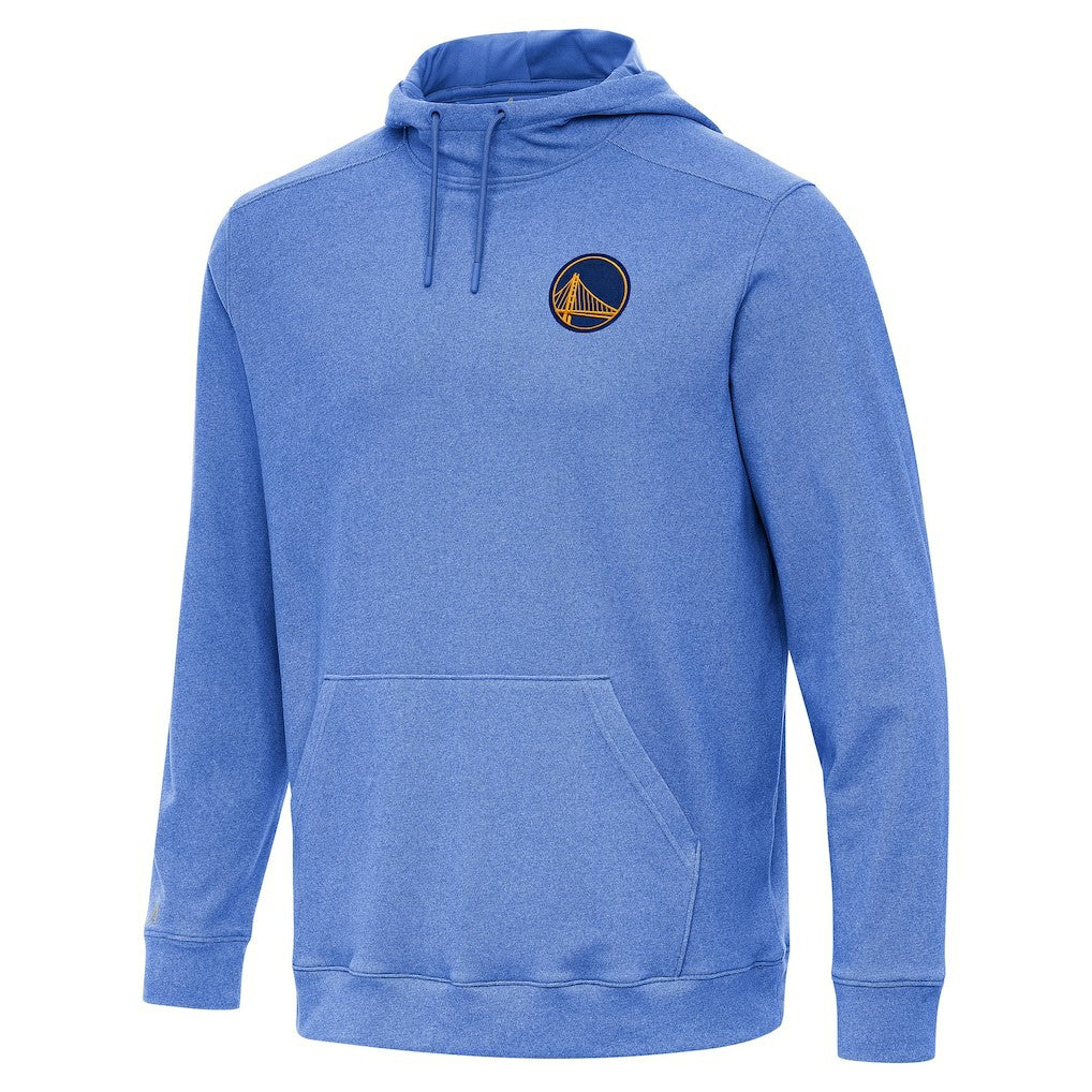 Golden State Warriors Antigua Cloud Pullover Hoodie Heather Royal - NBA