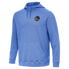 Golden State Warriors Antigua Cloud Pullover Hoodie Heather Royal - NBA