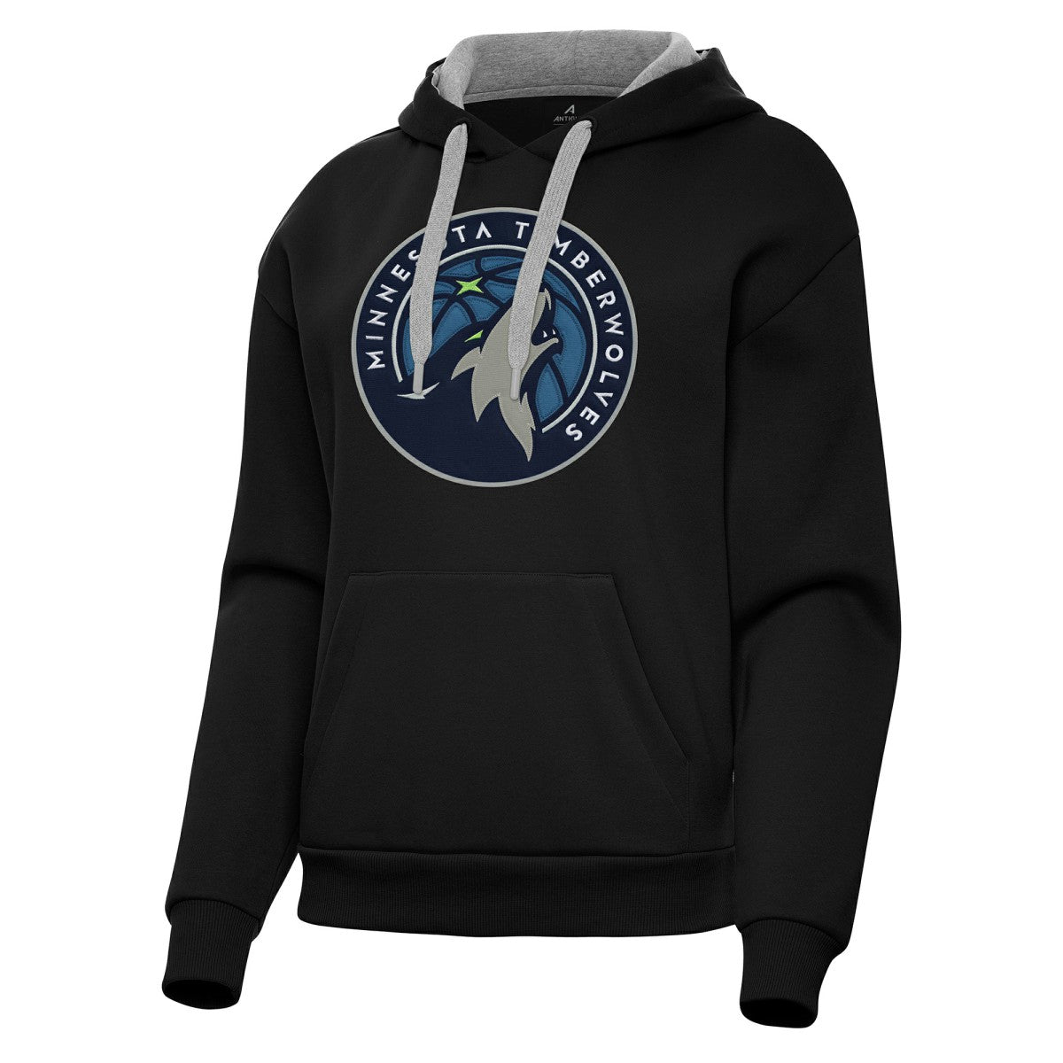 Minnesota Timberwolves Antigua Women's Victory Pullover Hoodie Black - NBA
