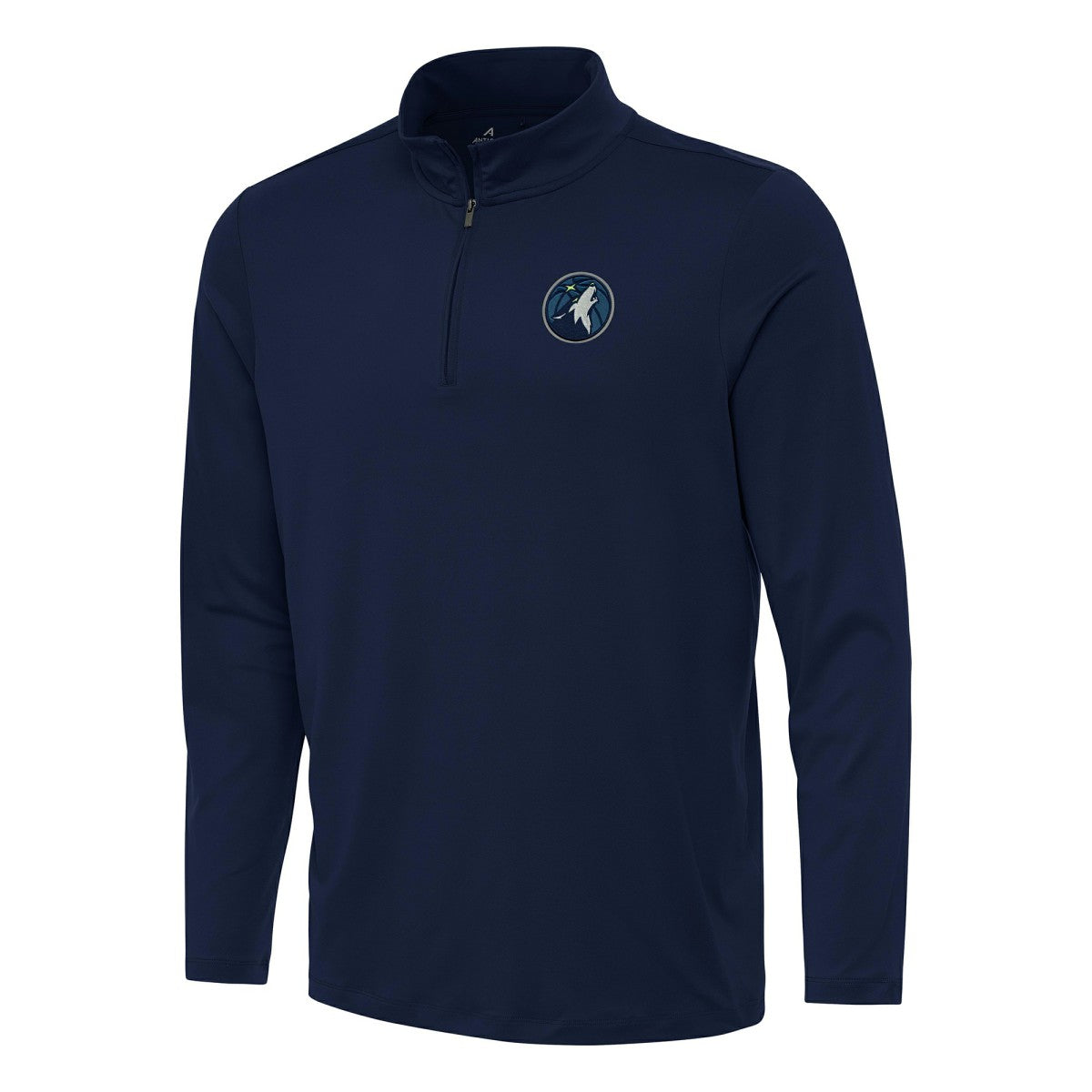 Minnesota Timberwolves Antigua Reprocess Quarter-Zip Top Navy - NBA