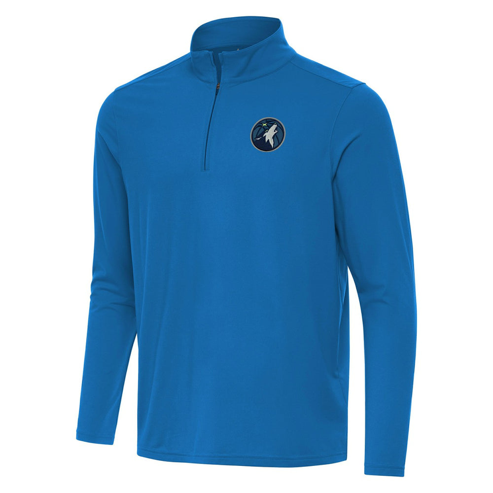 Minnesota Timberwolves Antigua Intent Quarter-Zip Top Blue - NBA