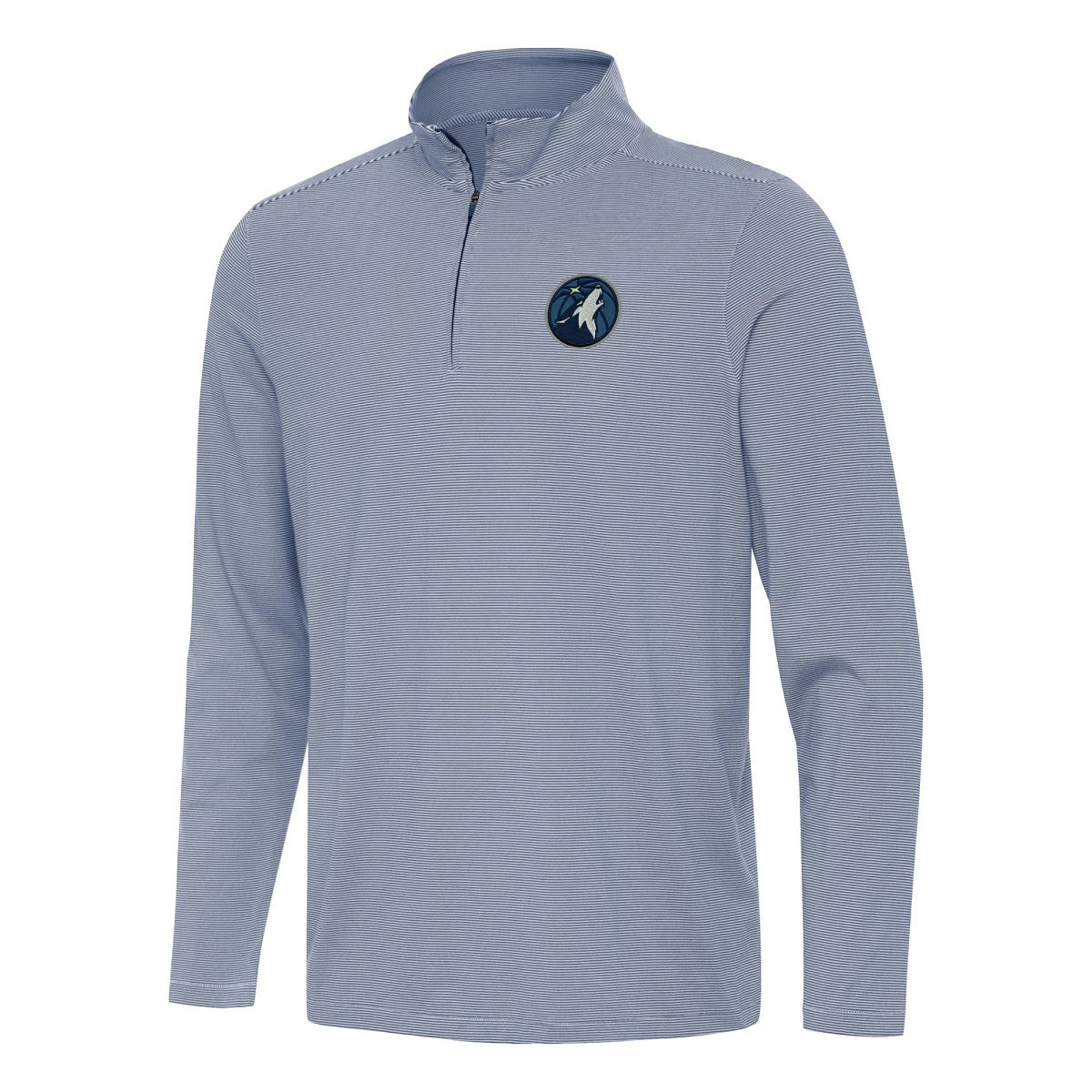 Minnesota Timberwolves Antigua Twine Quarter-Zip Top Navy - NBA
