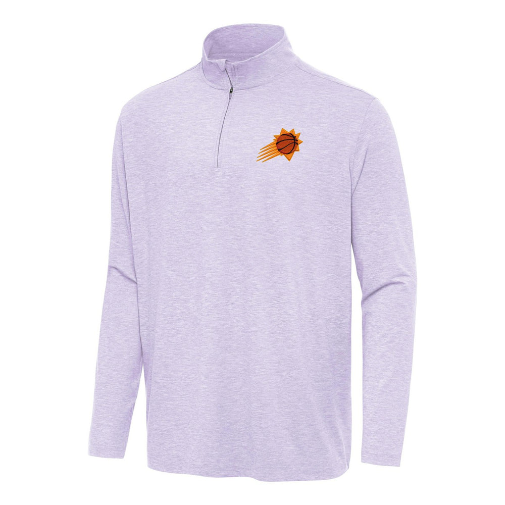 Phoenix Suns Antigua Hunk Quarter-Zip Top Lavender - NBA