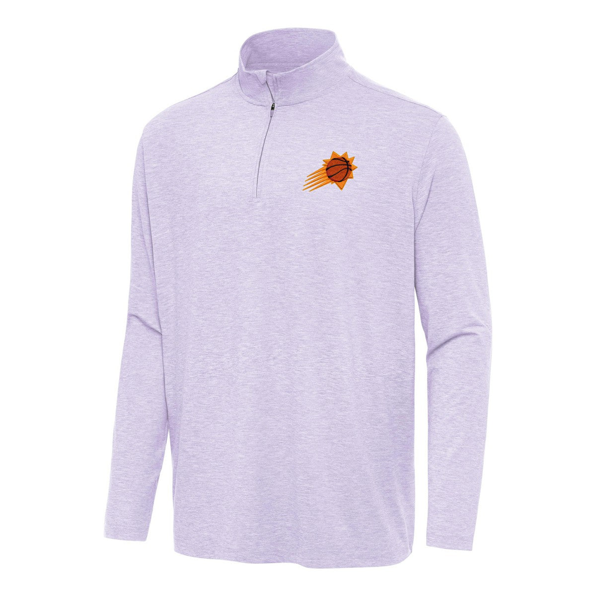 Phoenix Suns Antigua Hunk Quarter-Zip Top Lavender - NBA