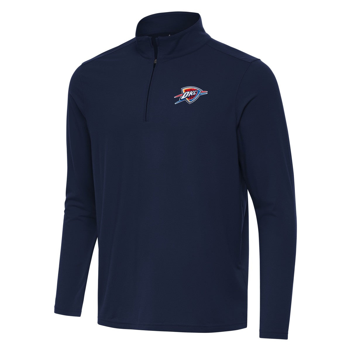 Oklahoma City Thunder Antigua Intent Quarter-Zip Top Navy - NBA