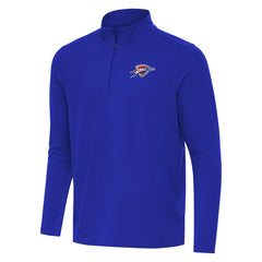 Oklahoma City Thunder Antigua Intent Quarter-Zip Top Royal - NBA