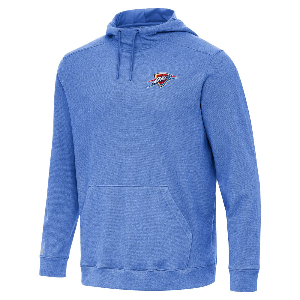 Oklahoma City Thunder Antigua Cloud Pullover Hoodie Heather Blue - NBA