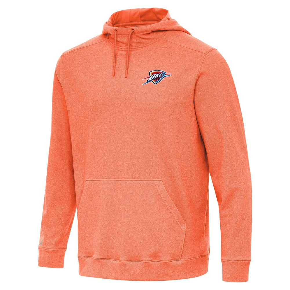 Oklahoma City Thunder Antigua Cloud Pullover Hoodie Heather Orange - NBA