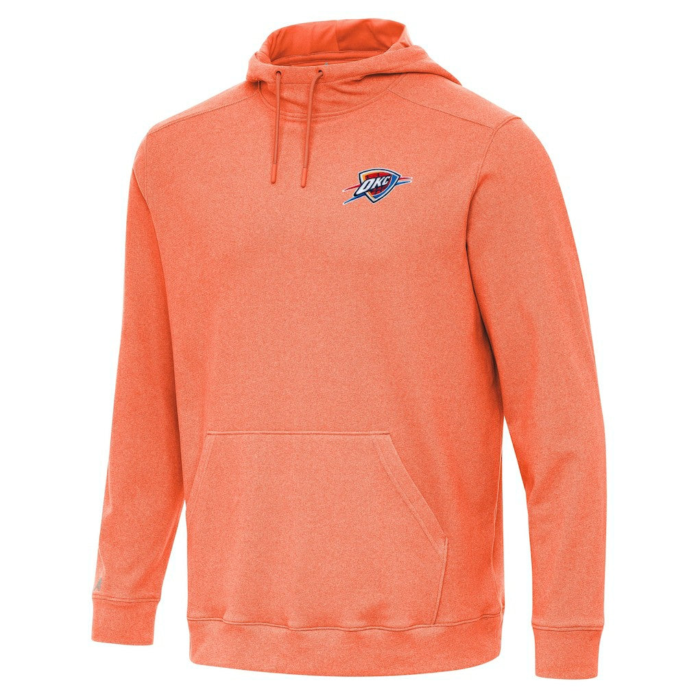 Oklahoma City Thunder Antigua Cloud Pullover Hoodie Heather Orange - NBA