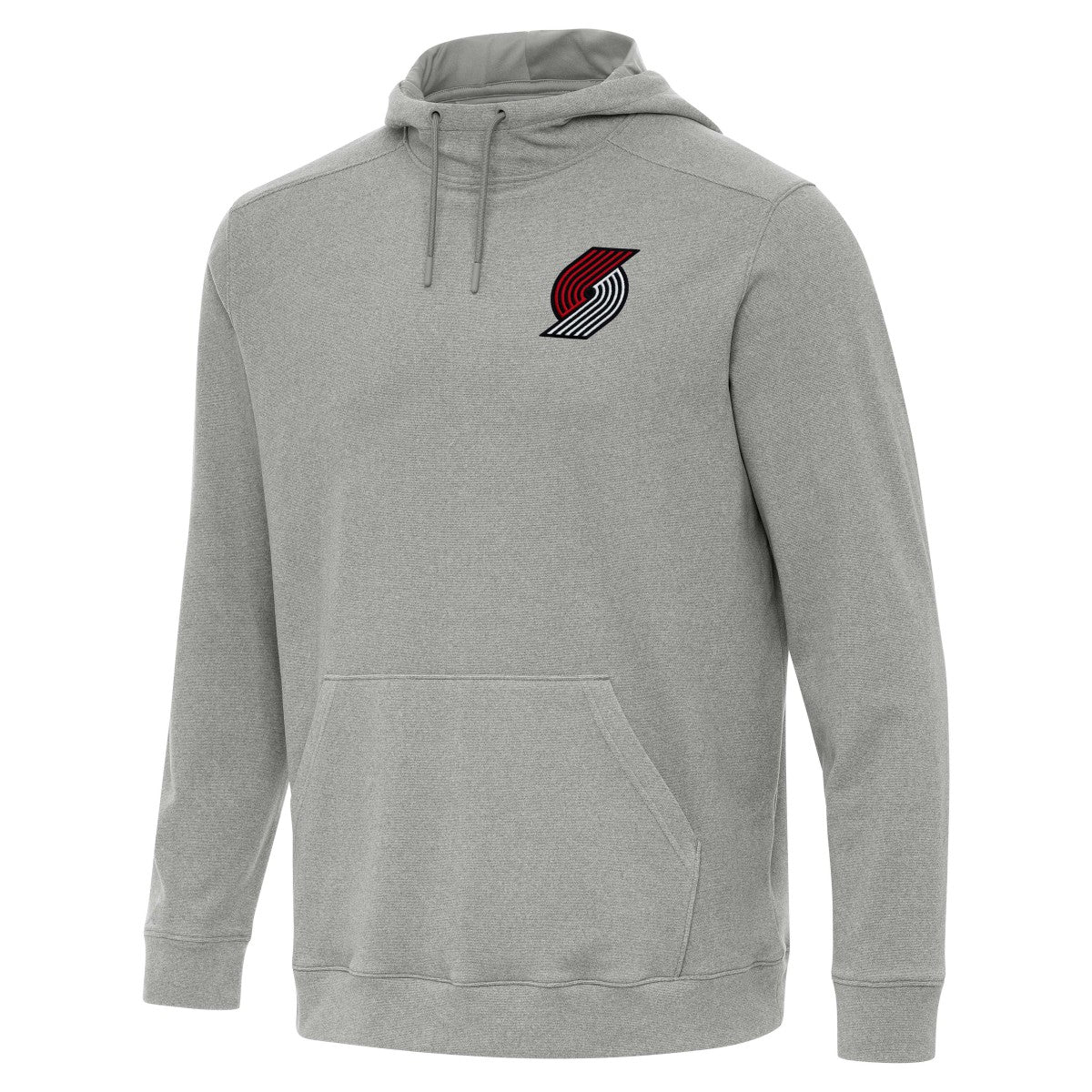 Portland Trail Blazers Antigua Cloud Pullover Hoodie Heather Gray - NBA