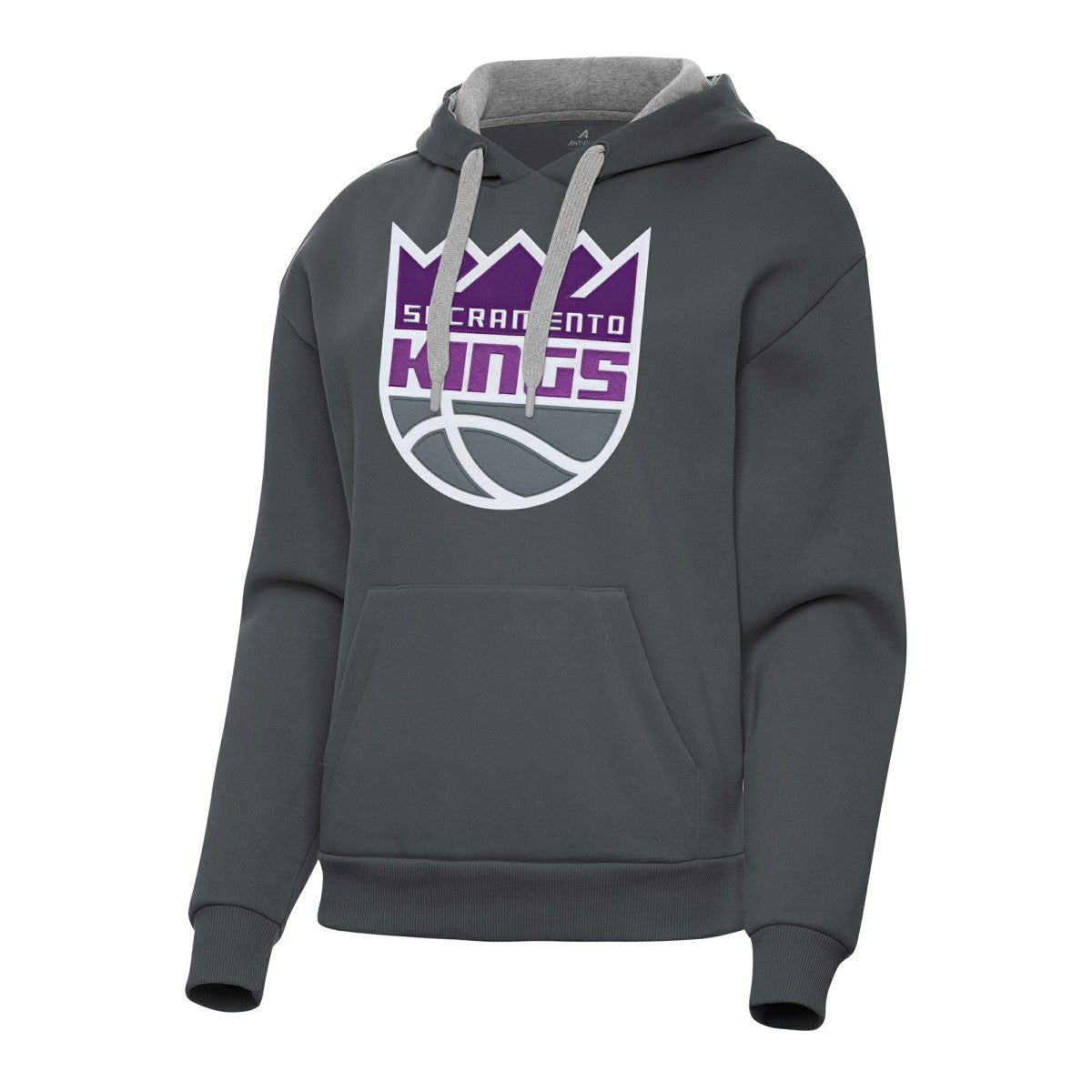 Sacramento Kings Antigua Women's Victory Pullover Hoodie Charcoal - NBA