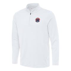 Washington Wizards Antigua Reprocess Quarter-Zip Top White - NBA
