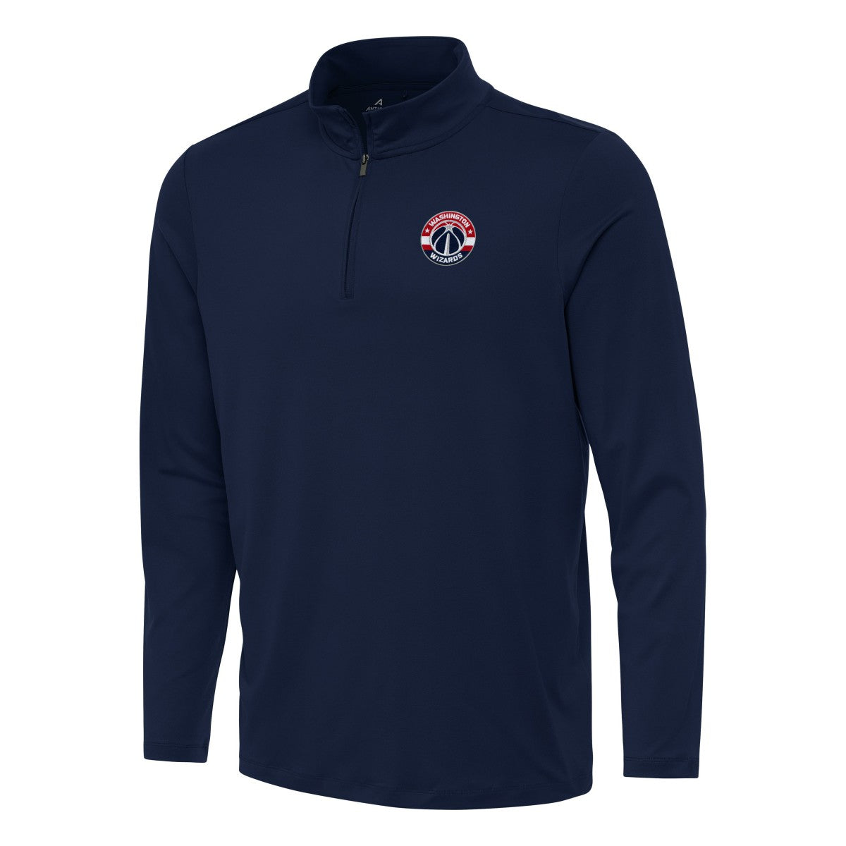 Washington Wizards Antigua Reprocess Quarter-Zip Top Navy - NBA