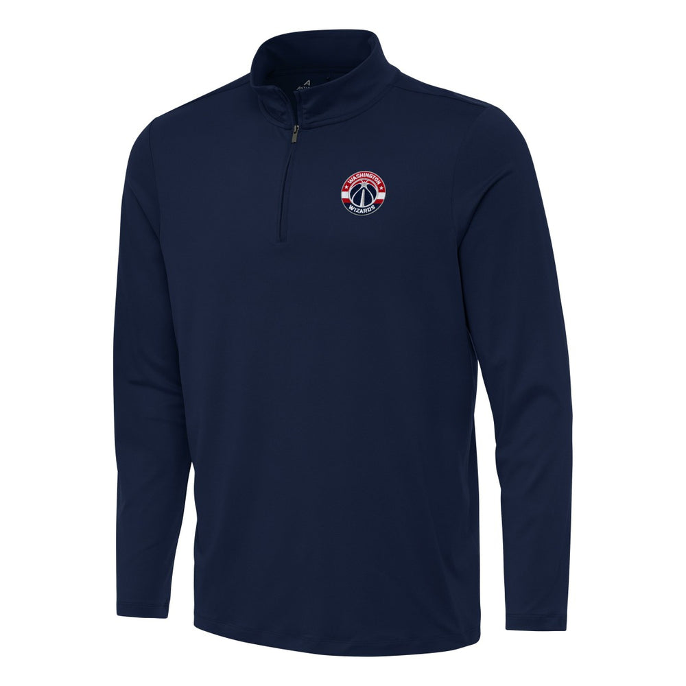 Washington Wizards Antigua Reprocess Quarter-Zip Top Navy - NBA