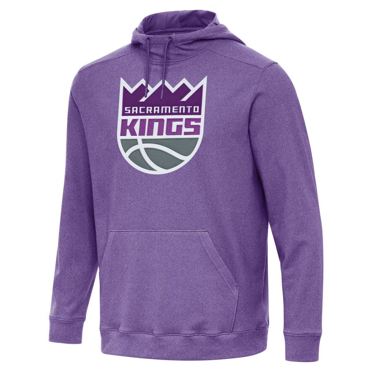Sacramento Kings Antigua Cloud Pullover Hoodie Heather Purple - NBA