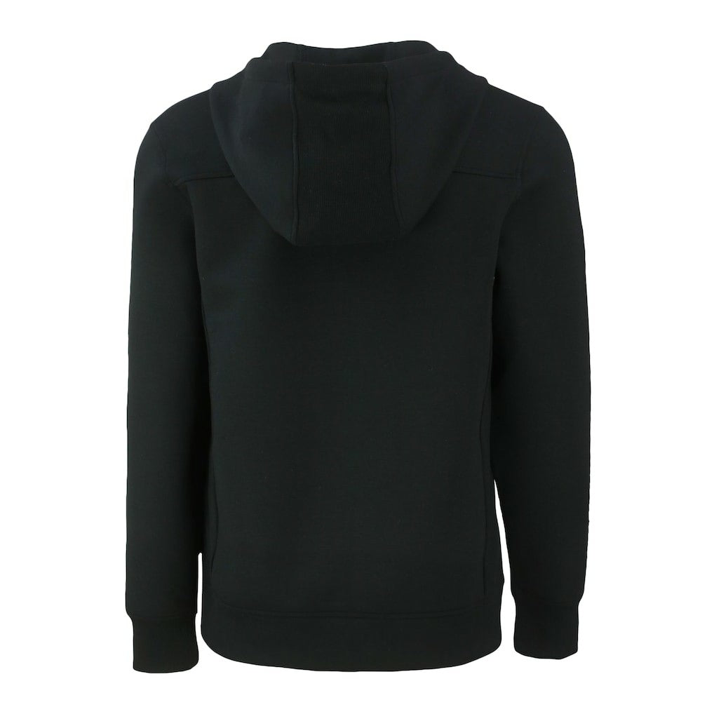 Cleveland Browns Cutter & Buck Roam Eco Recycled Half-Zip Pullover Hoodie Black | NFL