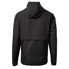 Cleveland Browns Cutter & Buck Charter Eco Recycled Anorak Half-Zip Hoodie Jacket Black | NFL