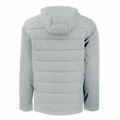 Cleveland Browns Cutter & Buck Evoke Hybrid Eco Softshell Recycled Full-Zip Hooded Jacket Gray | NFL