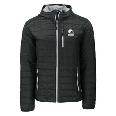 Cleveland Browns Cutter & Buck Rainier Primaloft Eco Full-Zip Hooded Jacket Black | NFL