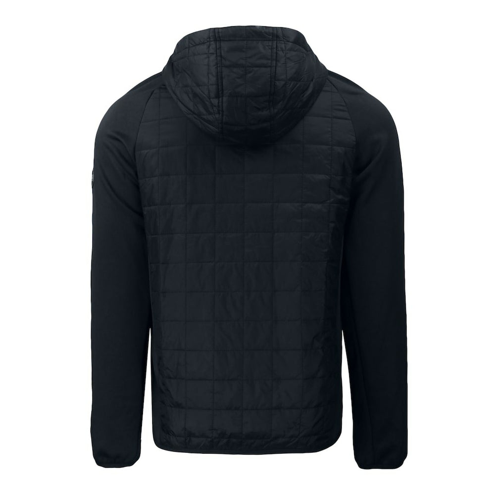 Cleveland Browns Cutter & Buck Rainier Primaloft Eco Full-Zip Hoodie Hybrid Jacket Black | NFL