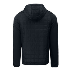 Cleveland Browns Cutter & Buck Rainier Primaloft Eco Full-Zip Hoodie Hybrid Jacket Black | NFL