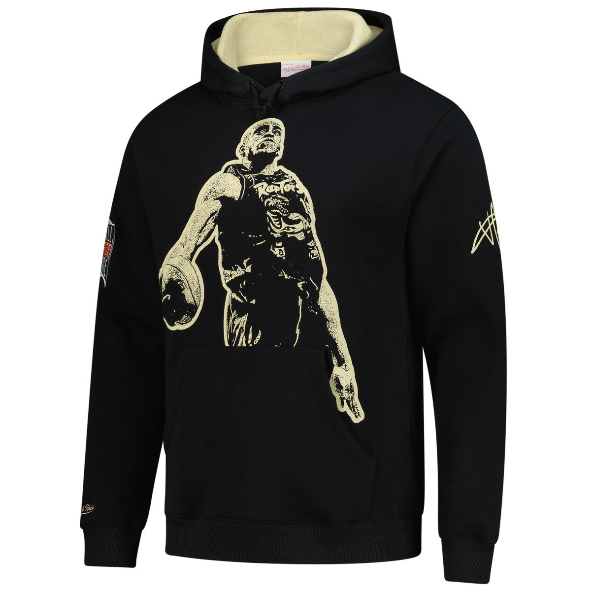 Vince Carter Toronto Raptors NBA Hall of Fame 2024 Fleece Pullover Hoodie Black - NBA