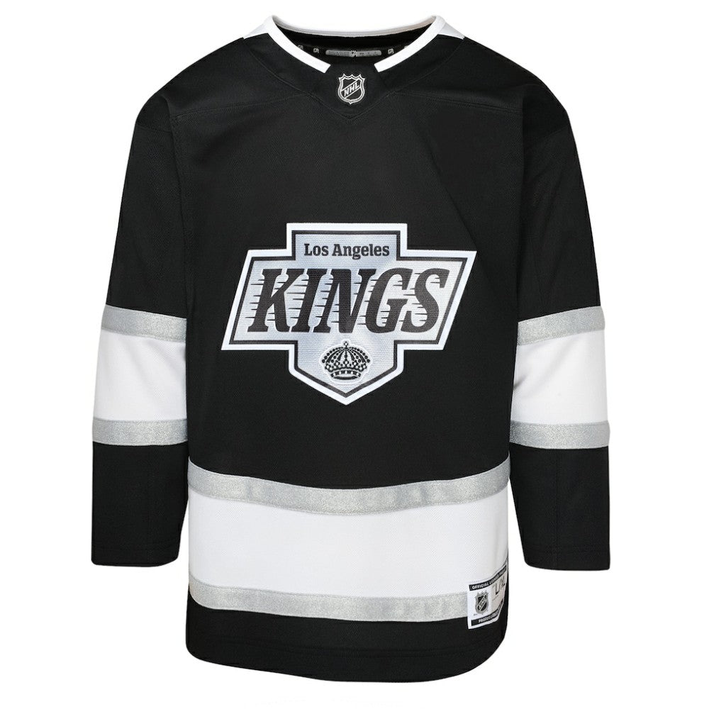 Los Angeles Kings Youth Home Premier Jersey - Black - NHL