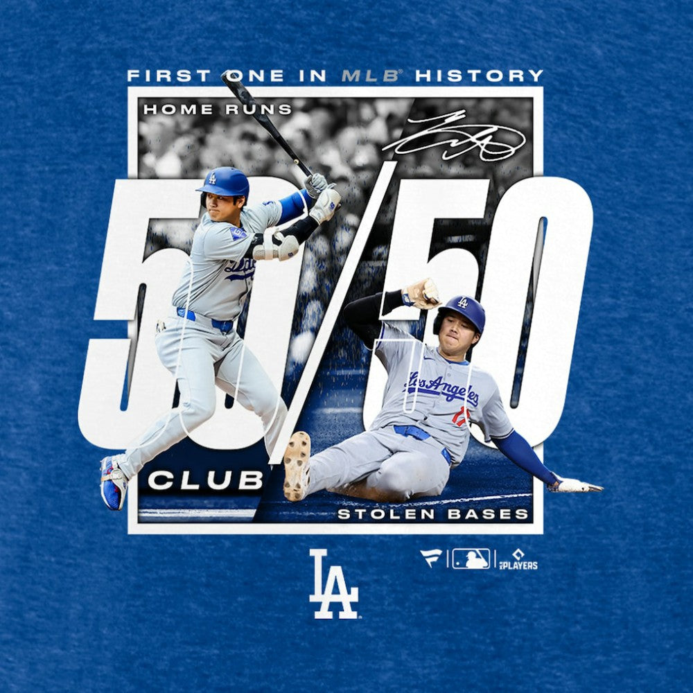 Shohei Ohtani Los Angeles Dodgers Fanatics 50/50 Club T-Shirt - MLB
