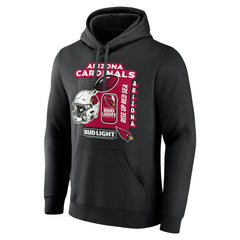Arizona Cardinals Bud Light Pullover Hoodie Black | NFL