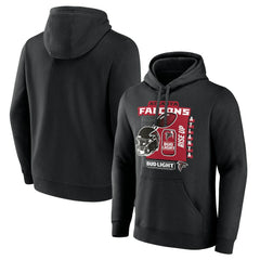 Atlanta Falcons Bud Light Pullover Hoodie Black | NFL