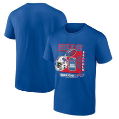 Buffalo Bills Bud Light T-Shirt Royal | NFL