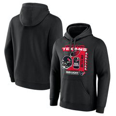Houston Texans Bud Light Pullover Hoodie Black | NFL