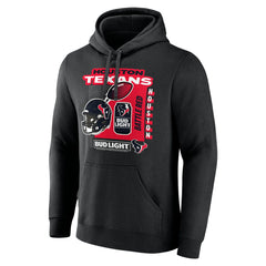 Houston Texans Bud Light Pullover Hoodie Black | NFL