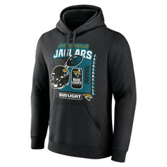 Jacksonville Jaguars Bud Light Pullover Hoodie Black | NFL
