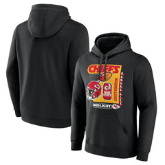 Kansas City Chiefs Bud Light Pullover Hoodie Black | NFL