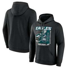 Philadelphia Eagles Bud Light Pullover Hoodie Black | NFL