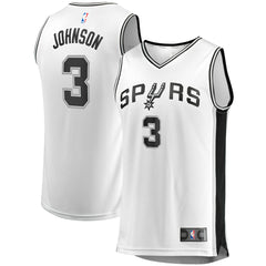 Keldon Johnson San Antonio Spurs Fast Break Association Jersey White - NBA