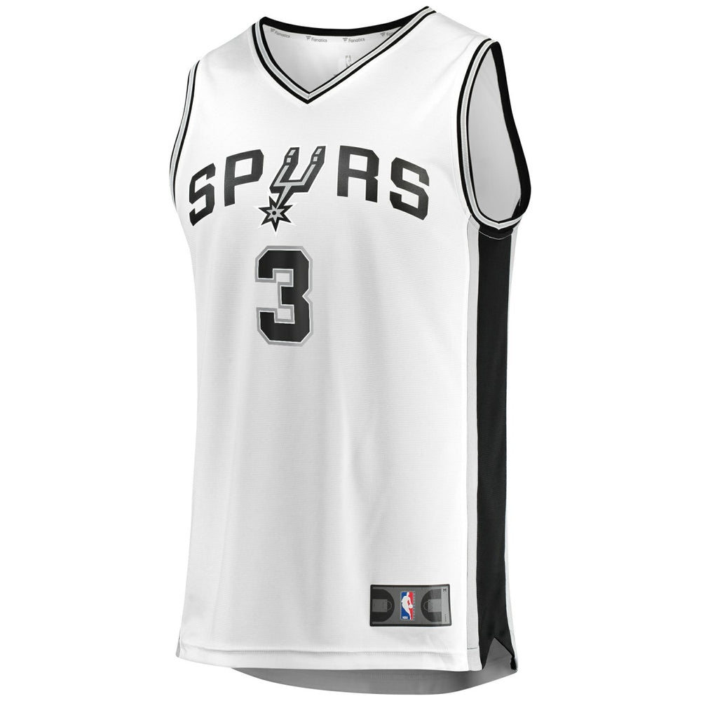 Keldon Johnson San Antonio Spurs Fast Break Association Jersey White - NBA