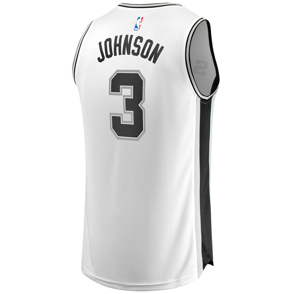 Keldon Johnson San Antonio Spurs Fast Break Association Jersey White - NBA