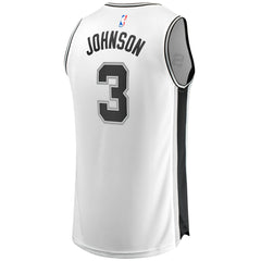 Keldon Johnson San Antonio Spurs Fast Break Association Jersey White - NBA