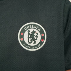 Chelsea Youth 2025/26 Strike Raglan Top Green | Nike