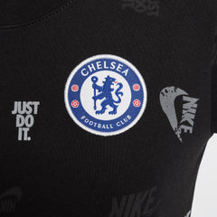 Chelsea Youth Just Do It Crest T-Shirt Black | Nike Online