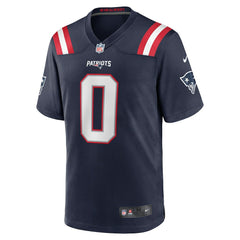 Christian Gonzalez New England Patriots Team Game Jersey Navy | Nike for Sale