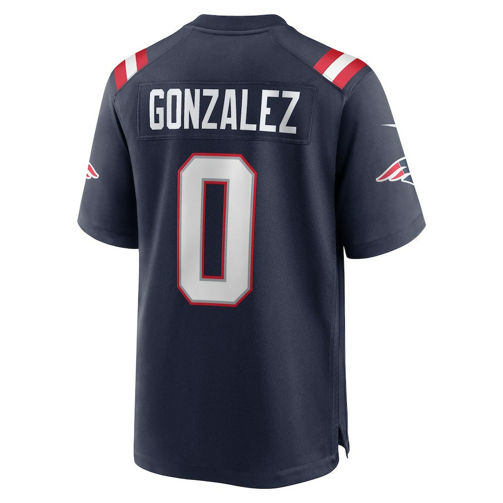 Christian Gonzalez New England Patriots Team Game Jersey Navy | Nike for Sale