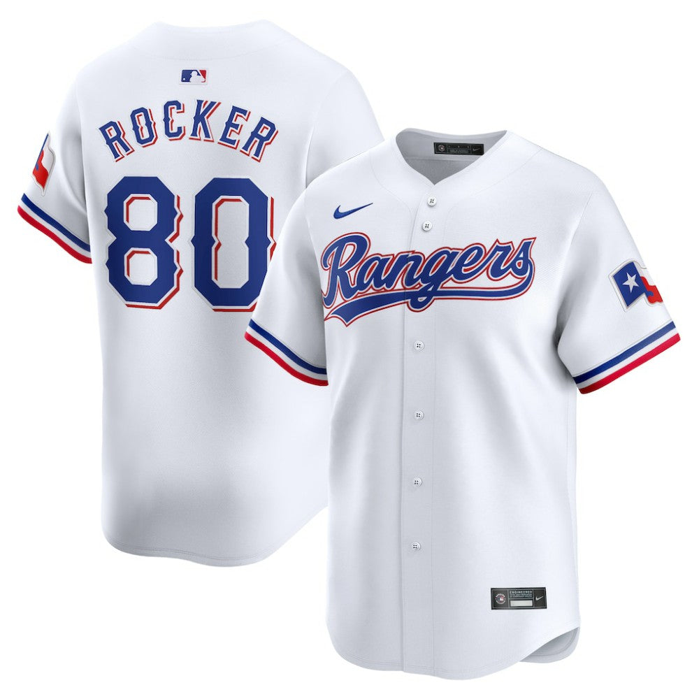 Kumar Rocker Texas Rangers Nike Home Limited Player Jersey - MLB