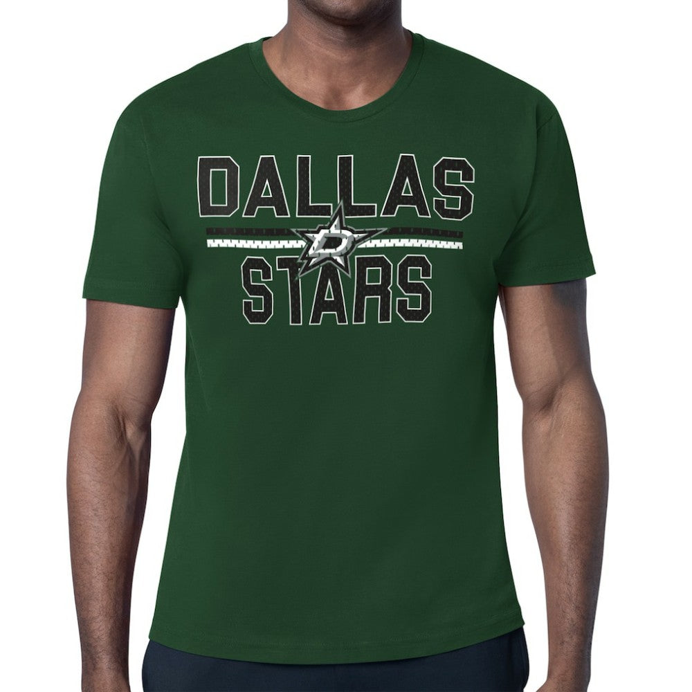 Dallas Stars Starter Mesh Look Team Name T-Shirt - Kelly Green - NHL